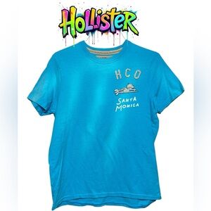 Hollister Blue Short Sleeve Tee
